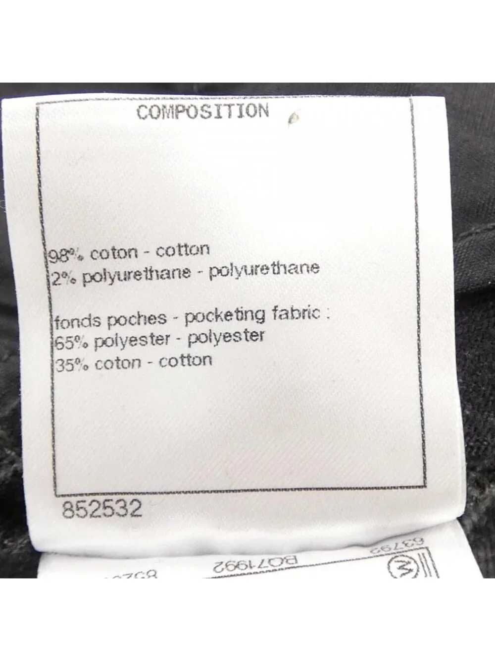 Chanel Jeans Black